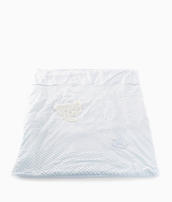 Toddler Bubble Quilt & Cover | Blue