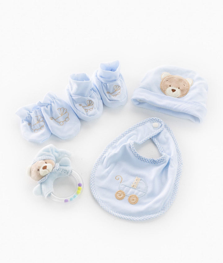 5pc Baby Essentials Gift Set | Blue