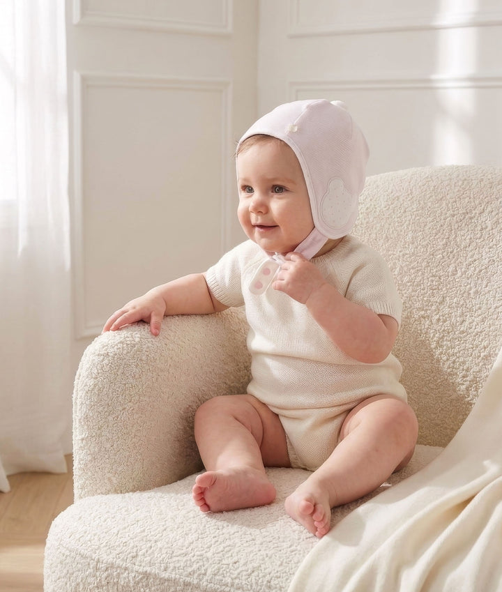 Baby Cotton Hat | Pink
