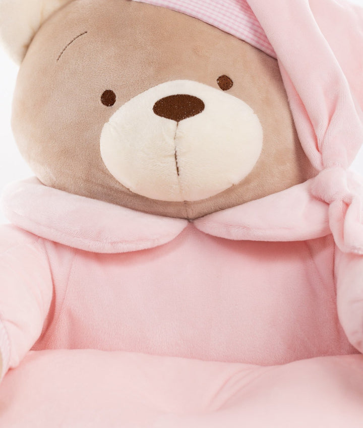 Pink cuddle chair for babies and toddlers