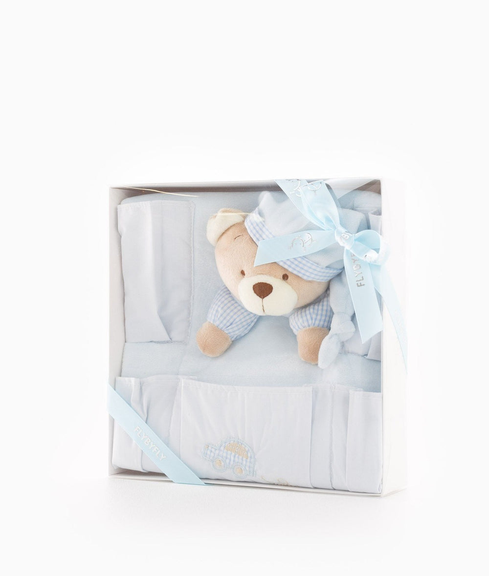 Baby nursery organiser in blue