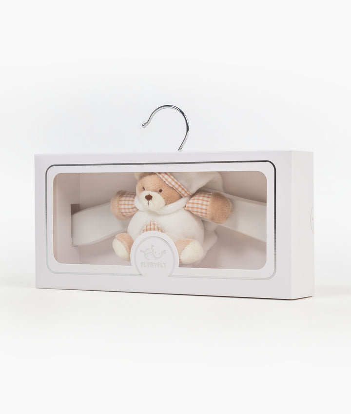 Wooden Hanger | White & Beige