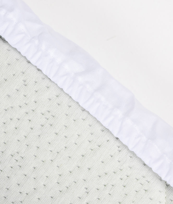 Fitted Sheet | White & Beige