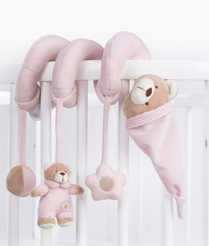 Bear Spiral Activity Toy | Pink