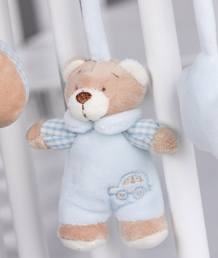 Bear Spiral Activity Toy | Blue