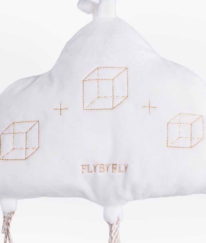 Bear & Cloud Activity Toy | White & Beige