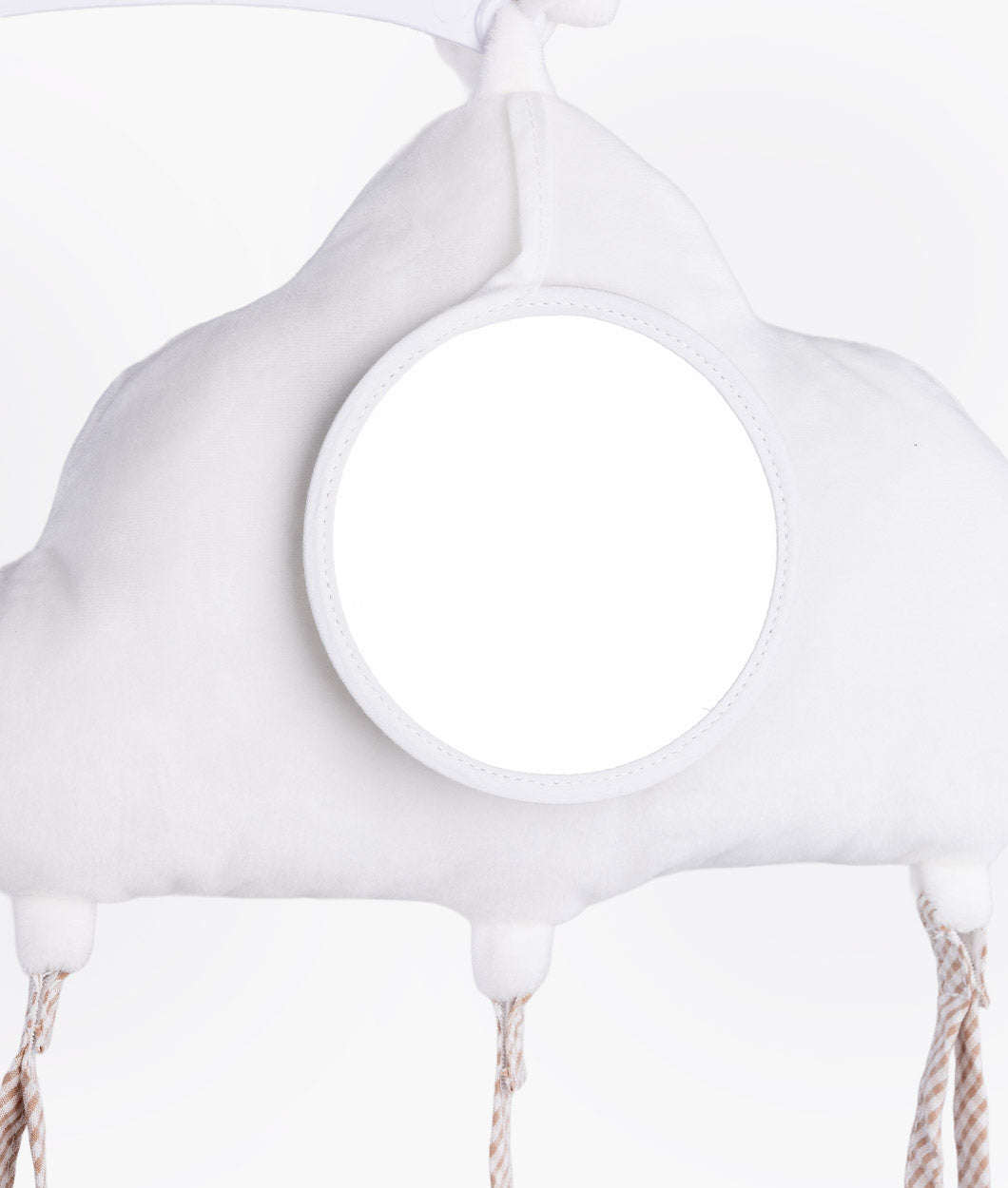 Bear & Cloud Activity Toy | White & Beige