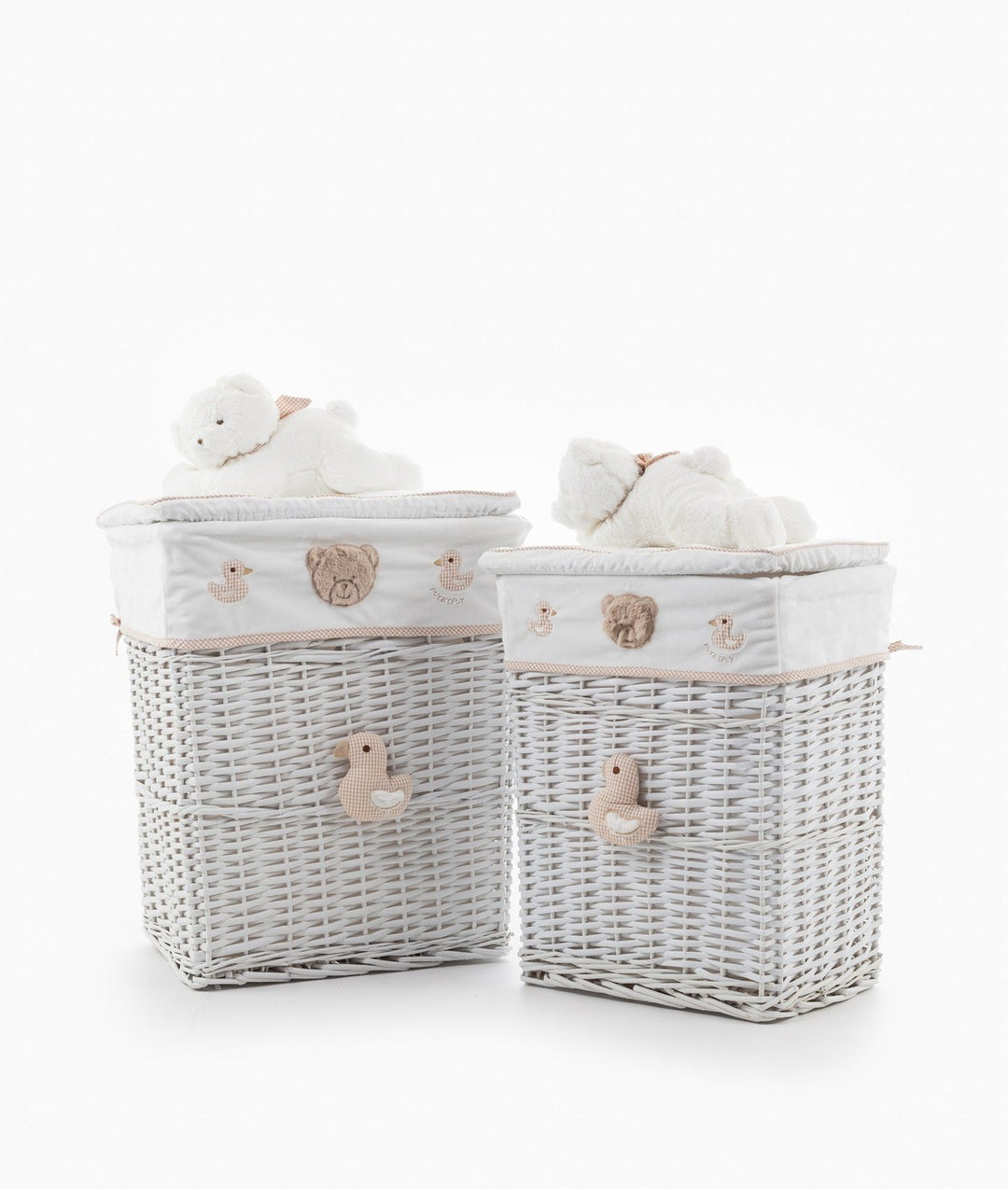 Square storage basket set for nursery