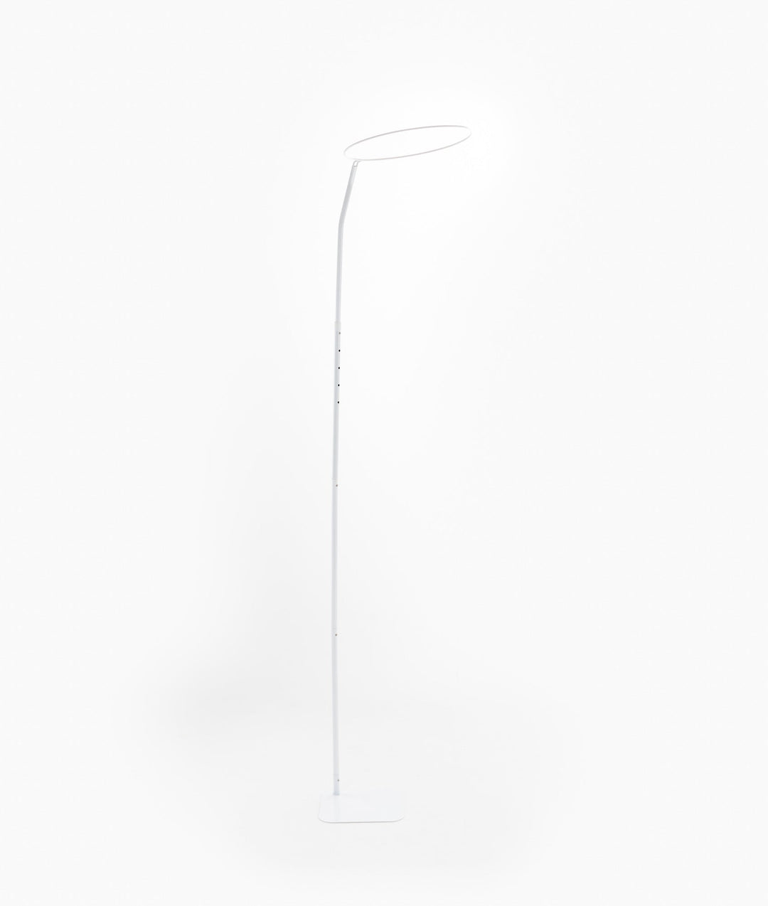 White and blue cot canopy and stand set