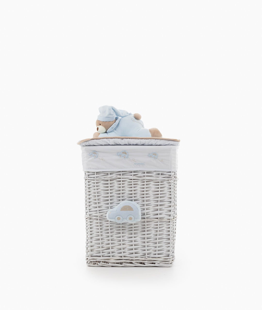 Blue square storage basket set