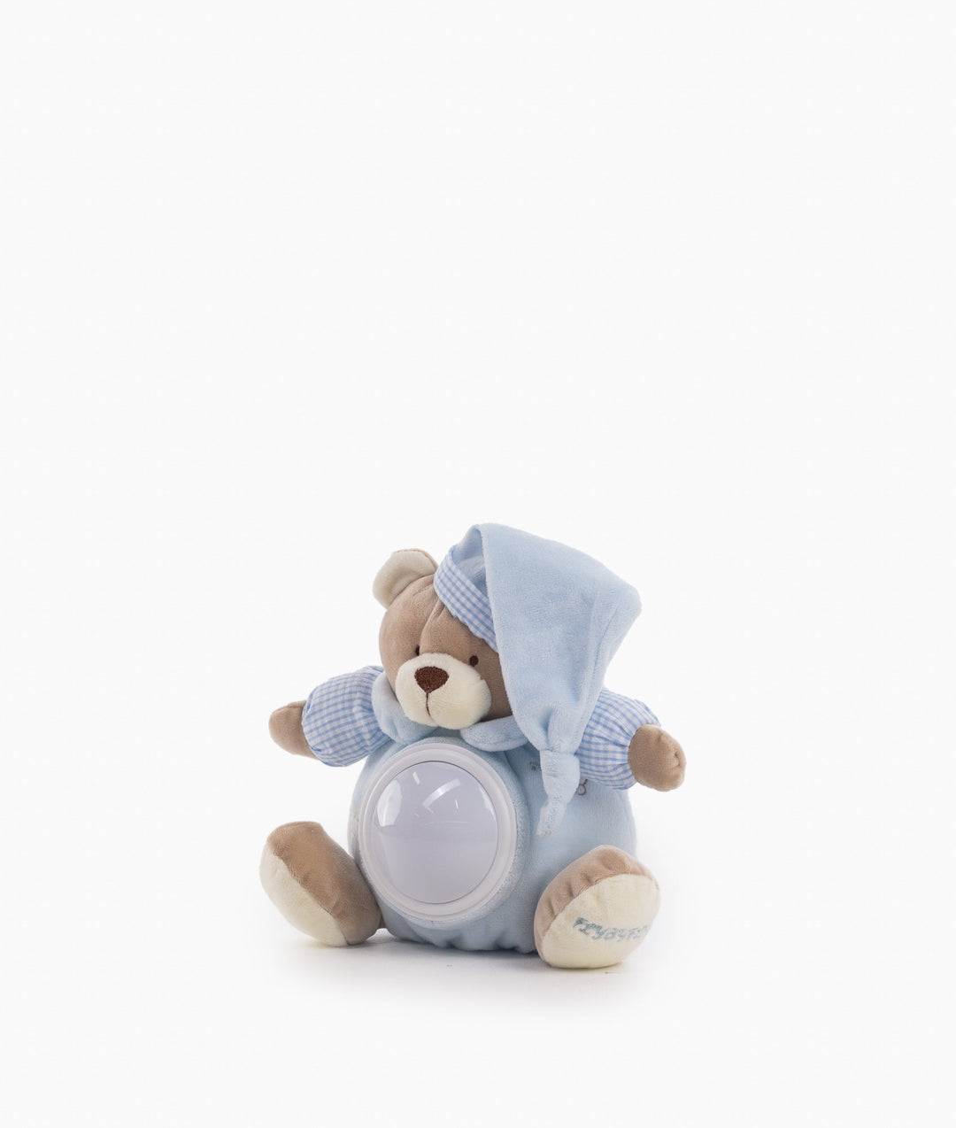 Blue musical night light for nursery