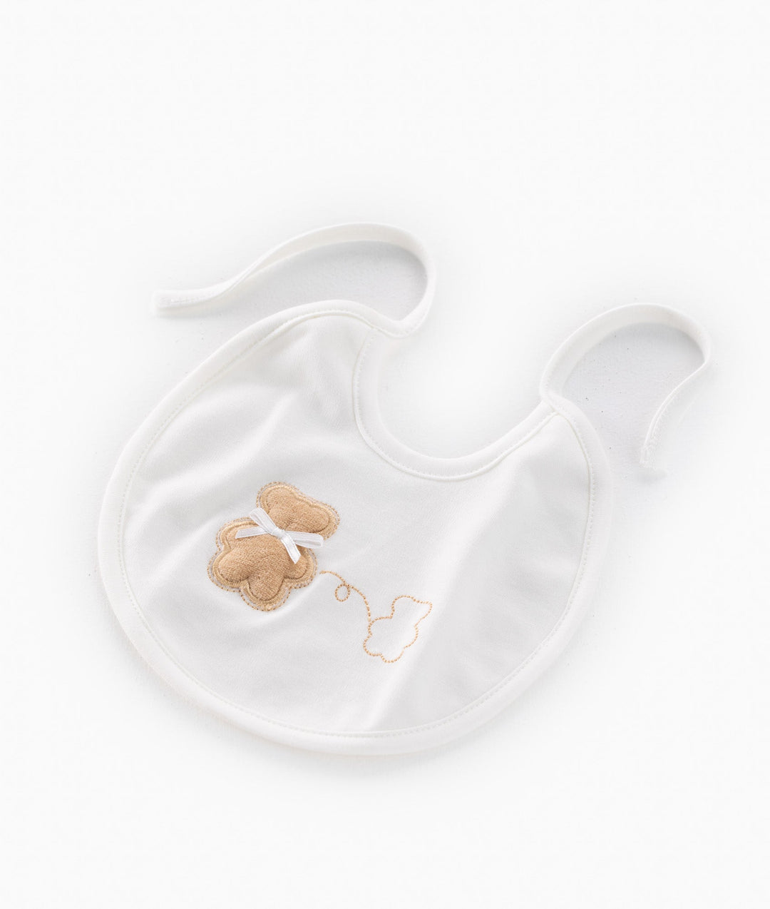 Classic Bear Bib - Beige