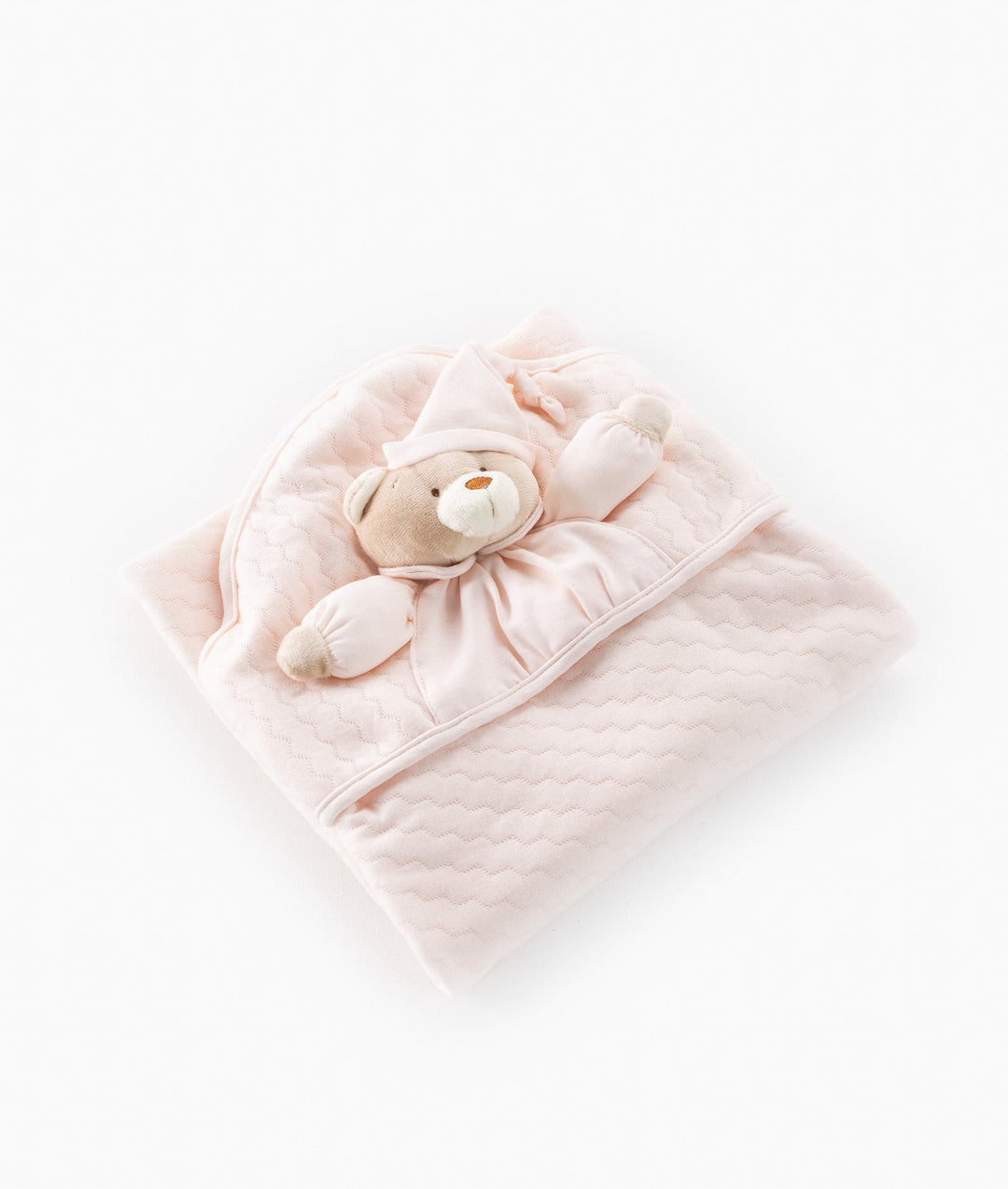 Pink newborn swaddle blanket
