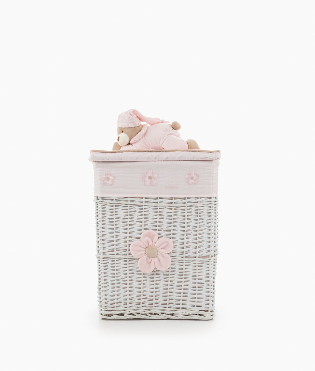 Pink square storage basket set
