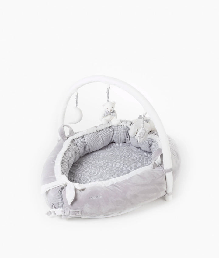 Multifunction Baby Nest | White & Grey