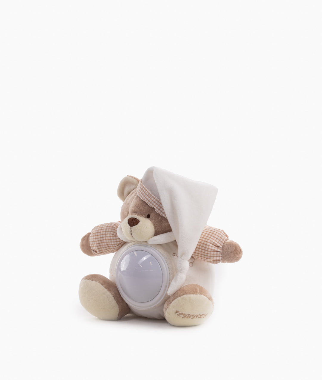 White and beige musical night light for nursery